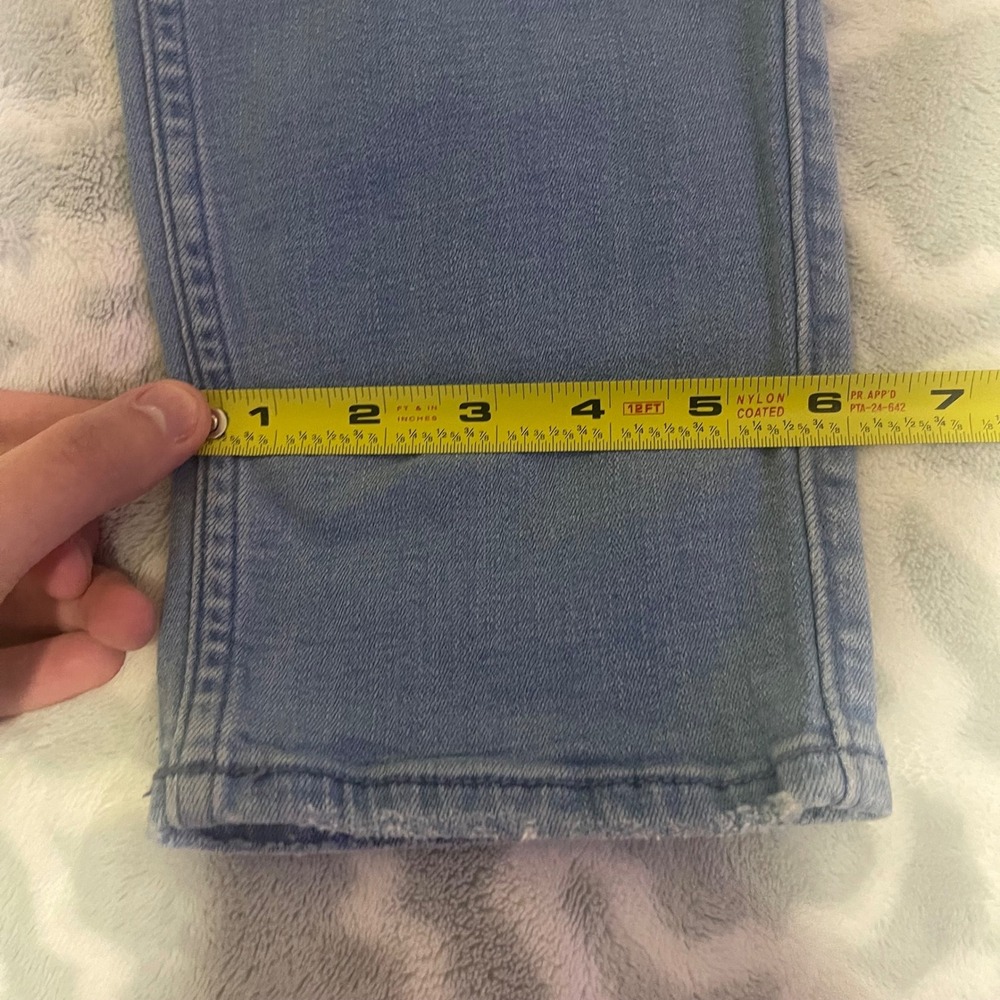 Hollister California Advanced Stretch Skinny Jeans‎ Men Distressed Light Wash - Picture 9 of 10